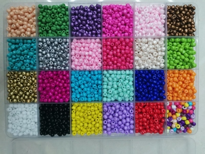 2/3/4mm Boxed Paint Beads
