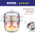 Stainless Steel Three-Layer Thickened Korean Steamer Double Grate Steamer Non-Magnetic Stainless Steel Compound Bottom High-End Gift Wholesale