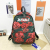 Korean Original Design Graffiti Printing Backpack Personality Street Student Schoolbag Men's and Women's Outdoor Travel Backpack