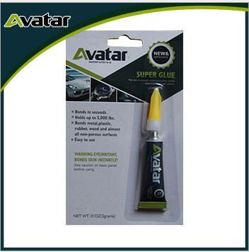 AVATAR 1pcs/card Instant Super Glue 502 Factory Wholesale Cyanoacrylate Adhesive