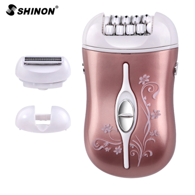 Amazon Hot Sale Macaron 2-in-1 Women's Shaver Electric Epilator Hair Removal Device Precision Plucking 7632