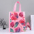 Cartoon Flamingo Simple Fresh Non-Woven Tote Bag Clothing Blanket Toy Book Storage Bag Factory in Stock