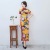 Women's Clothing Spring and Summer  Women Retro Slim Fit Improvement Elegant Catwalk Long Cheongsam Performance Clothes