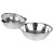 Stainless Steel Thickened Rice Rinsing Sieve Three-Piece Set Washing Basin Dough Basin Gift Set Gift Promotional Items