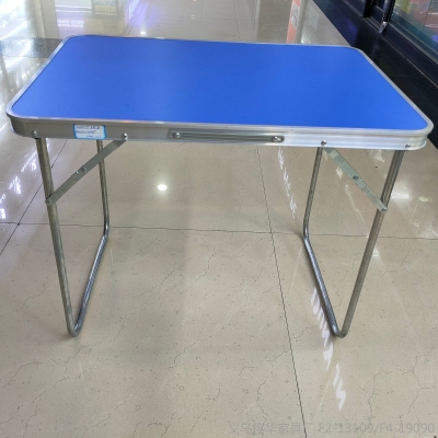 50x70Outdoor Aluminum Folding Table Portable Table Foreign Trade Popular Style  Factory Direct Sales