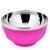Korean-Style Stainless Steel Colorful Apple Bowl Double-Layer round Bowl Heat Insulation Creative Bowl Non-Slip Drop-Resistant Children's Bowl Lily Bowl