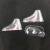 9 * 5cm Transparent Plastic Foot Mould PVC Shoe Stretcher Baby Shoes and Socks Support Gift Box Lining Shoe Accessories Factory Direct Sales