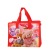 Portable Large Capacity Non-Woven Clothing Sheets Buggy Bag Cartoon Printed Snack Stationery Zipper Buggy Bag New