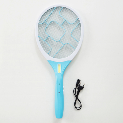 Factory Direct Sales Home Rechargeable Multi-Function Electric Mosquito Swatter with Light Mosquito Swatter Swatter