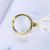 Fashion New Gold-Plated Flower Straight Handle Magnifying Glass Personality Handheld Elderly Reading Glasses Gift Flower Handle Magnifying Glass