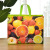 Non-Woven Handbag One-Time Molding Film Supermarket Fruit Large Shopping Bag in Stock Wholesale Customizable 2021