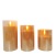 3D Flame Candle Led Smokeless Electric Candle Lamp Glass Paraffin Lamp