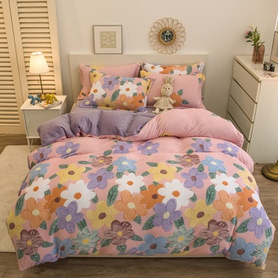  Aerobic Double-Layer Yarn Soybean Summer Quilt Three-Piece Gauze Airable Cover Thin Cotton Children's Summer Comforter