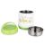Lunch Box Stainless Steel Plastic Double-Layer Insulation Portable Pan Cartoon Bento Box Lunch Box Food Grid Insulated Basket
