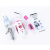 Cross-Border Hot Selling 4-in-1 Multifunctional Hair Remover Peeling Machine for Women Electric Hair Catcher Dual-Purpose Charging and Plug-in 7668