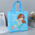 Cartoon Mermaid Non-Woven Student Book Buggy Bag Cute Printed Children Stationery Portable Handbag Manufacturer