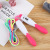 Spot Supply Outdoor Fitness Sports Two-Color Counting Handle Rainbow Rope Free Adjustable Rope Length Anti-Winding Skipping Rope
