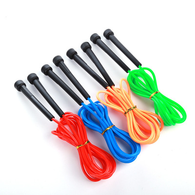 Penholder Bar End Rubber Skipping Rope Small Skipping Rope Fitness for High School Entrance Exam Plastic Fast Jump
