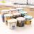 XY Kitchen Transparent Sealed Cans Plastic Household Cereals Storage Box round with Lid Food Milk Powder Storage Cans