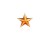 Benzene Acrylic Diamond Five-Pointed Star Diamond Clothing Waist Chain Headdress Material Cross-Border Small Packaging Gift Ornament Factory