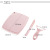 Portable Nordic Ceramic Knife Three-Piece Fruit Knife Cutting Board Peler Kitchen Gift Home Utility Knife