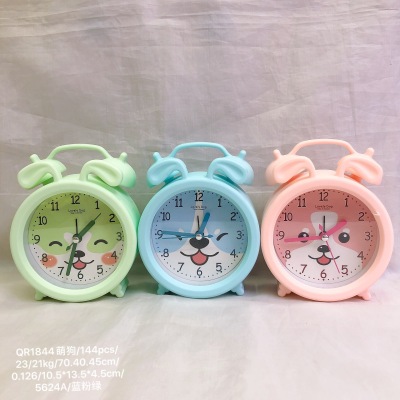 Creative Home Cartoon Cute Pet Cute Animal Shape Student Gift Quartz Clock