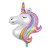 Unicorn Unicorn Birthday Decoration Colorful Unicorn Aluminum Coating Ball Hanging Flag Unicorn Birthday Party Suit