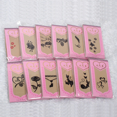 2035 Spring and Autumn 80D Flocking Tattoo Pantyhose, Socks with Pedal Velvet Printed Stockings Fake Tattoo
