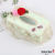 Multi-Color Optional Lace Tissue Box Fabric Creative Tissue Box Living Room Bathroom Plastic European Style Tissue Box