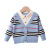 Children's Cardigan Autumn Boy Sweater Children's Clothing Girl's Sweater Baby Fake Two-Piece Top