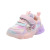 Children's Tennis Shoes Bright Sneakers 2021 Spring Breathable Light Shoes 1-6 Years Old Baby Girl Soft Bottom Toddler Pumps