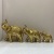 Creative Simple Auspicious Sanbao Resin Elephant Decoration TV Cabinet Wine Cabinet Entrance Decoration Craft Gift Decoration