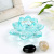 Glass Lotus Candle Holder Home Ornaments Candle Holder Home European Crystal Buddha Worship Buddha Worshiping Lamp Butter Lamp Holder