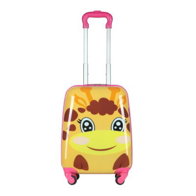 Children's Trolley Case PC Material Cute Giraffe