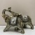 Thai Style Creative Resin Couple Elephant Decoration Living Room Showcase TV Cabinet Home Craft Gifts Decoration