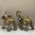 European Modern and Simple Resin Golden Elephant Decoration Living Room TV Cabinet Entrance Decoration Craft Gift Decoration