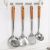 Cooking Spoon Spatula Spatula Soup Spoon and Strainer Stainless Steel Kitchenware Thickened Porridge Set Household Kitchen Utensils Shovel