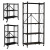 Multi-Functional Metal Storage Rack Three-Layer Floor Storage Rack Kitchen/Bathroom/Living Room Storage Rack