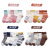 21 Autumn and Winter New Cartoon Men's and Women's Students' Socks Infants Baby Toddler Children Teens Socks Simple Five Pairs Socks