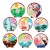 Mid-Autumn Festival Gift Children's Educational Toys Poetry Stickers Kindergarten Teacher's Day Handmade DIY Material Kit