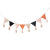 Nordic Style Knitted Wool Pennant Tassel Pure Cotton Handmade Crochet Small Colorful Flag Children's Room Decoration