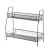 A Creative Detachable Desktop Double-Layer Storage Rack Kitchen Iron Sundries Storage Basket Fruit Snacks Home Storage