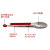 Thickened Stainless Steel Food Clamp BBQ BBQ Clamp 9-Inch Baking Food Bread Clip Stainless Steel Steak Tong