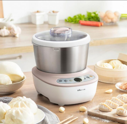 household flour-mixing machine dough mixer smart timing 5 liters capacity stainless steel