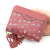 Manufacturers Customize Korean Style Short Fashion Printed Pattern Clutch Rabbit Pendant Zip Card Holder Coin Purse