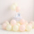 Wedding Ceremony and Wedding Room Decoration Matt 2.2G 10-Inch Macaron Color Balloon Party Supplies Matte Latex Balloon