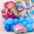 Baby Happy Birthday Scene Layout Ocean Theme Party Background Wall Decoration Ocean Gradient Balloon Package