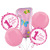 Baby Full-Year Birthday Decorative Balloon Crown Number Shaped Aluminum Foil Balloon Set Baby Boy and Baby Girl Balloon Combo Wholesale