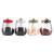 Bolvya High-Grade Heat-Resistant Glass Storage Jar Cloth Cover Borosilicate Heat-Resistant Glass Storage Jar