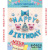 Baby Happy Birthday Scene Layout Ocean Theme Party Background Wall Decoration Ocean Gradient Balloon Package
